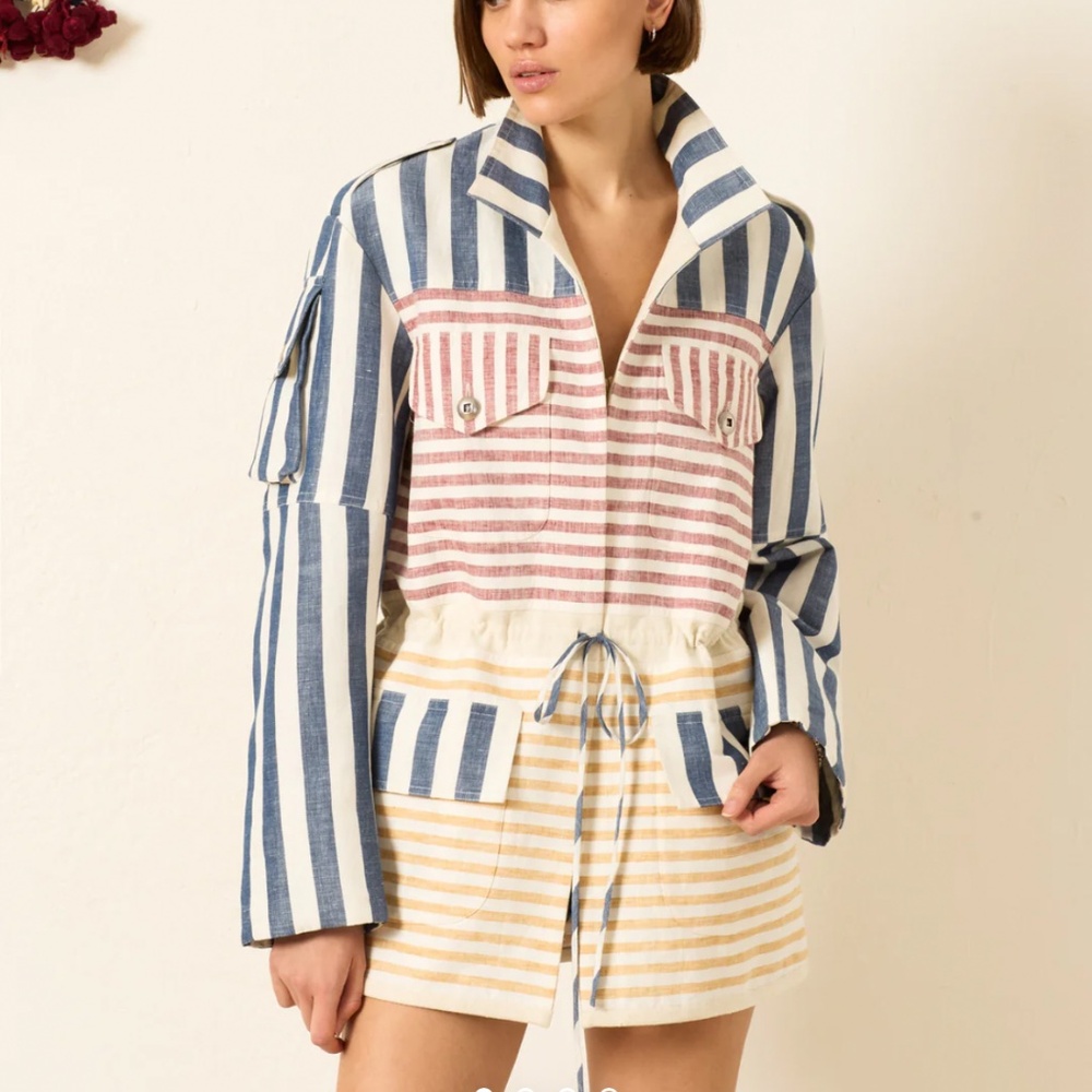 Alix of Bohemia Porter Sailor Stripe Jacket
